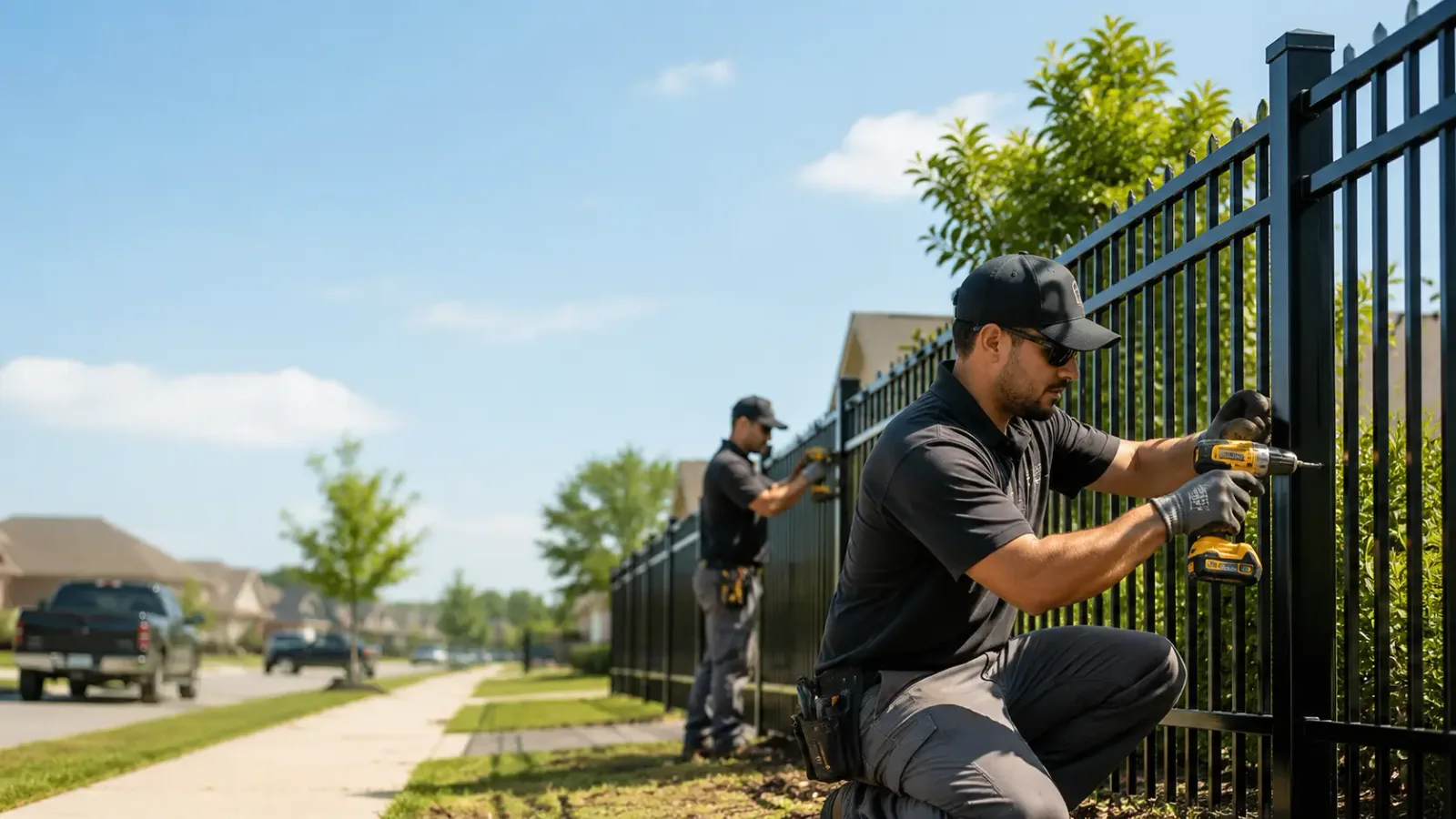 Metal Fence Installation in Brocket, ND
